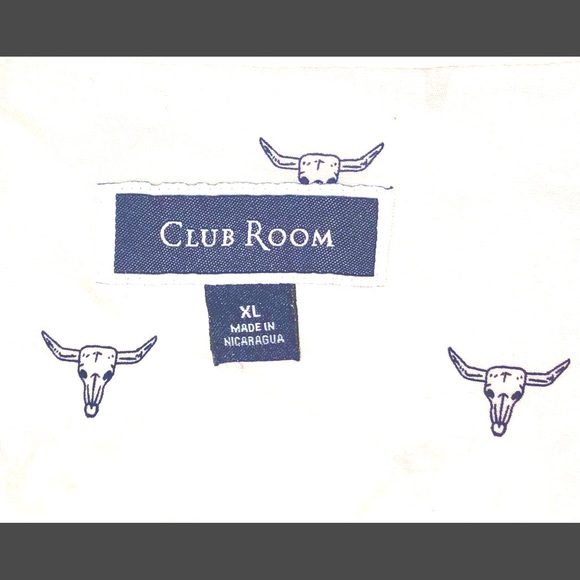 Club Room Men’s XL/TG/XG Camp Shirt - Picture 3 of 3